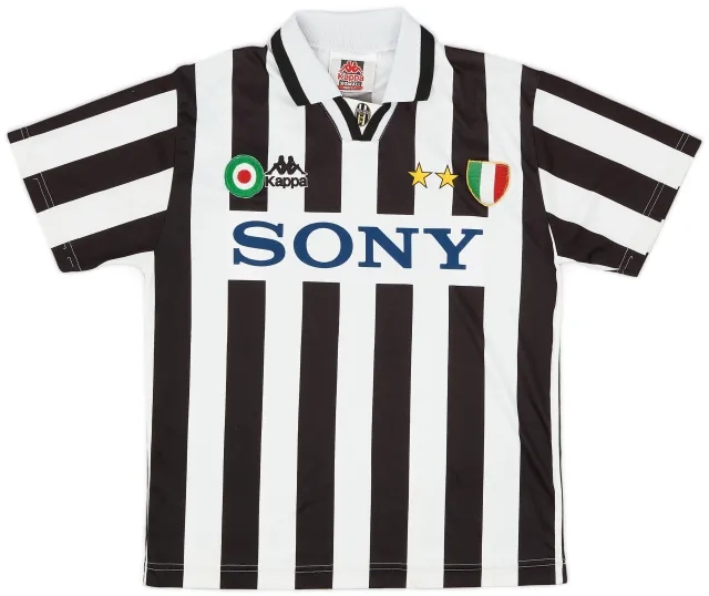 Kappa 1995-97 Juventus Basic Home Shirt - 8/10 - (XS)