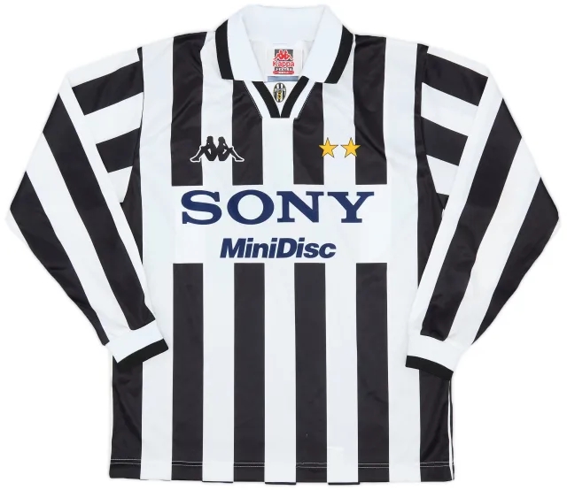 Kappa 1995-97 Juventus Home L/S Shirt - 6/10 - (XL.Boys)