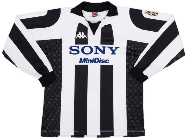 Kappa 1997-98 Juventus Centenary Home L/S Shirt - 8/10 - (XL.Boys)