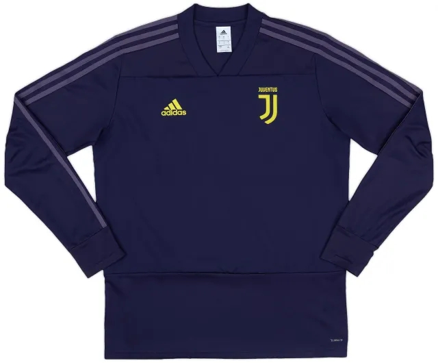 2018-19 Juventus adidas Drill Top - 9/10 - (L)
