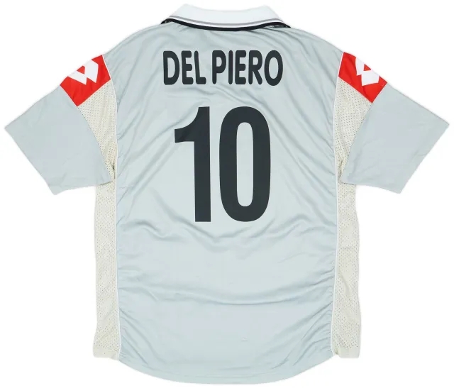 Lotto 2000-01 Juventus Third Shirt Del Piero #10 - 8/10 - (XL)