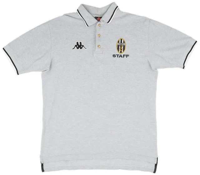 1998-99 Juventus Kappa Staff Issue Polo Shirt - 9/10 - (L)