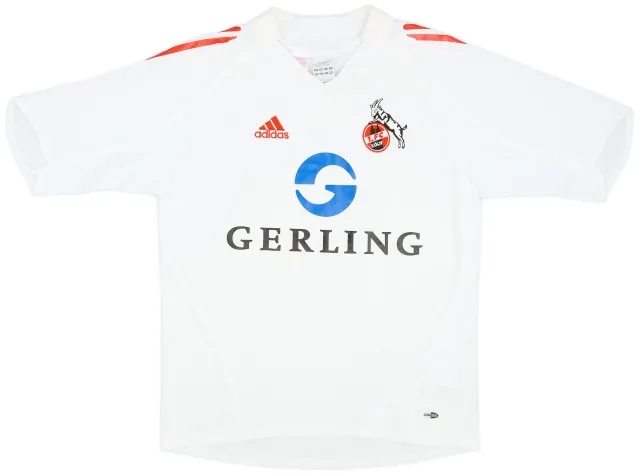 adidas 2005-06 FC Koln Home Shirt - 7/10 - (XL.Boys)