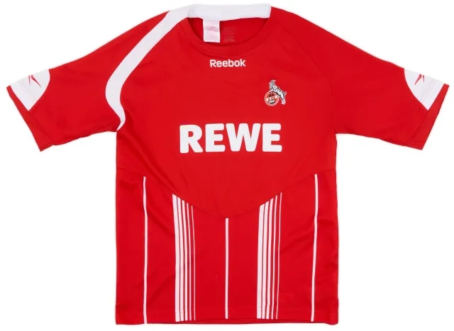 adidas 2009-10 FC Koln Home Shirt - 8/10 - (XL.Boys)