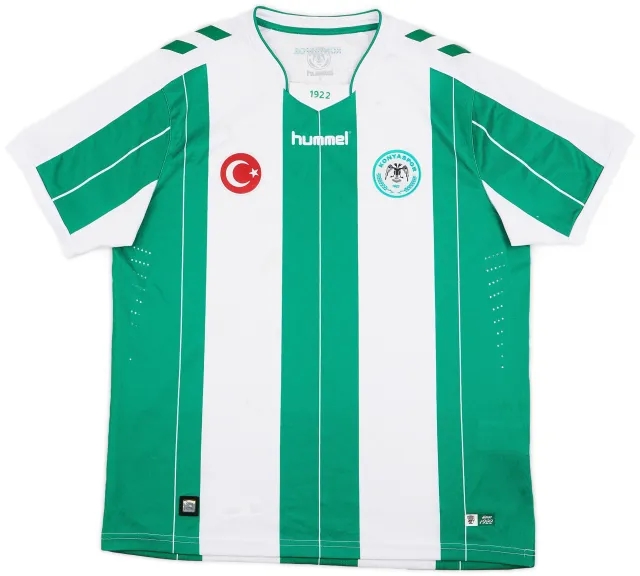 Hummel 2017-18 Konyaspor Home Shirt - 6/10 - (L)