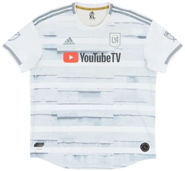 adidas 2019 Los Angeles FC Authentic Away Shirt - 6/10 - (XL)