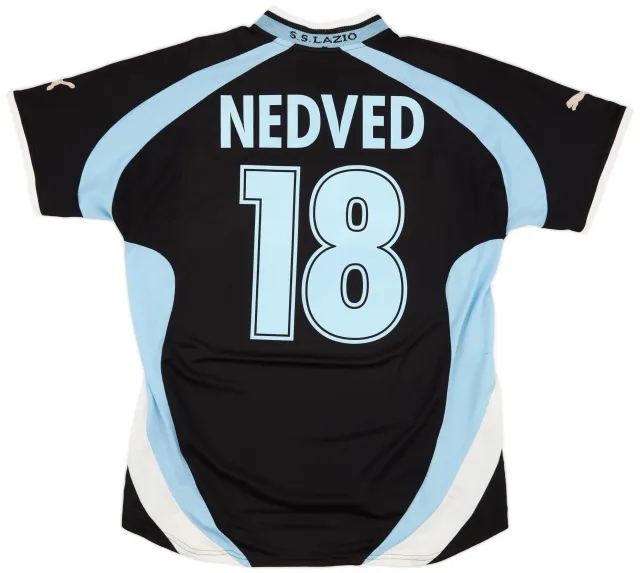 Puma 1999-00 Lazio Away Shirt Nedved #18 - 5/10 - (L)