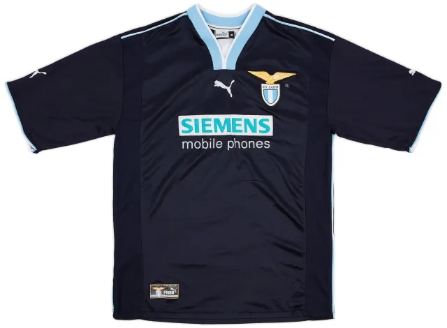 Puma 2001-02 Lazio European Away Shirt - 8/10 - (M)