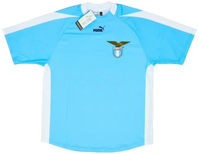 Puma 2003-04 Lazio 'Signed' Basic Home Shirt (L)