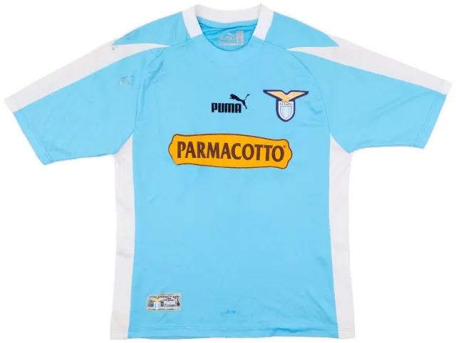 Puma 2003-04 Lazio Home Shirt - 4/10 - (M)