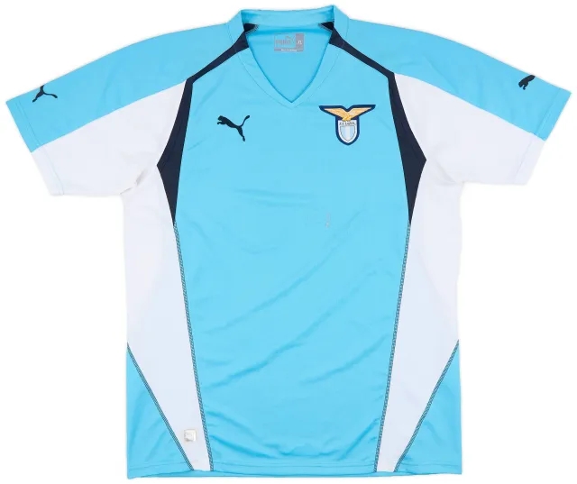Puma 2004-05 Lazio Home Shirt - 7/10 - (XL)