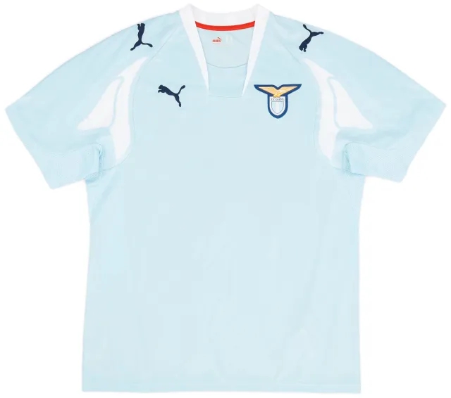 Puma 2007-08 Lazio Home Shirt #18 - 8/10 - (L)