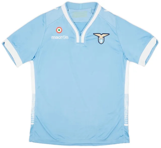 Macron 2013-14 Lazio Home Shirt - 5/10 - (S)