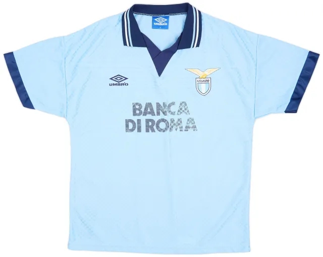 Umbro 1995-96 Lazio Home Shirt - 6/10 - (M)
