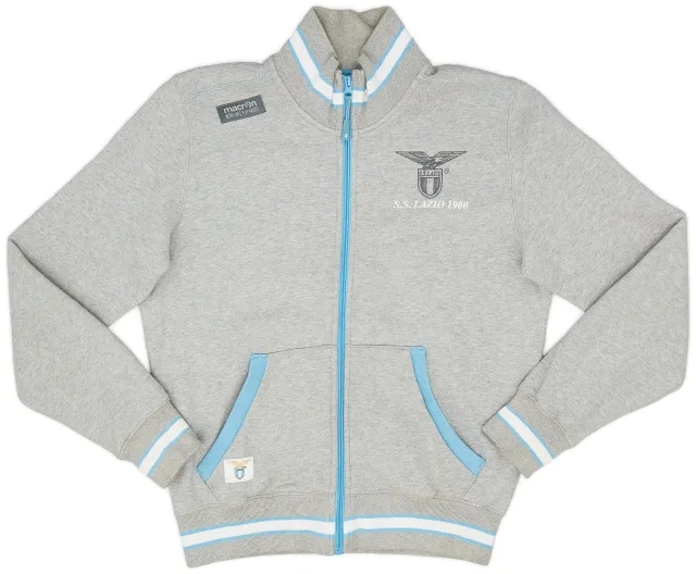 2012-13 Lazio Macron Track Jacket - 9/10 - (S)