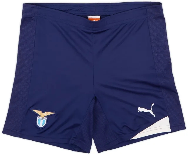Puma 2011-12 Lazio Home Shorts - 9/10 - (S)