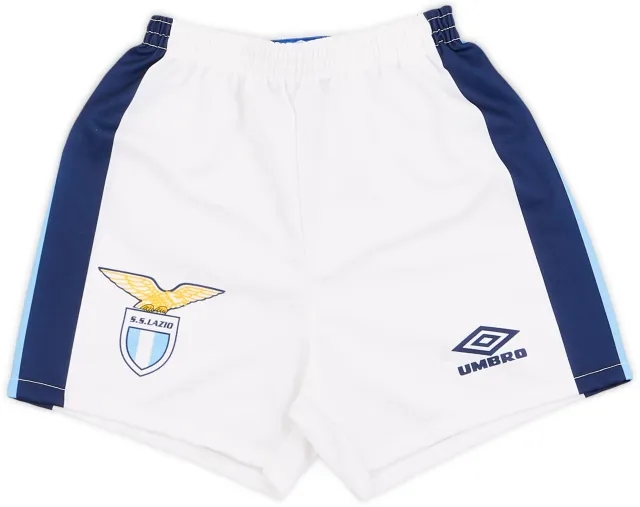 Umbro 1995-96 Lazio Home Shorts - 8/10 - (M.Boys)