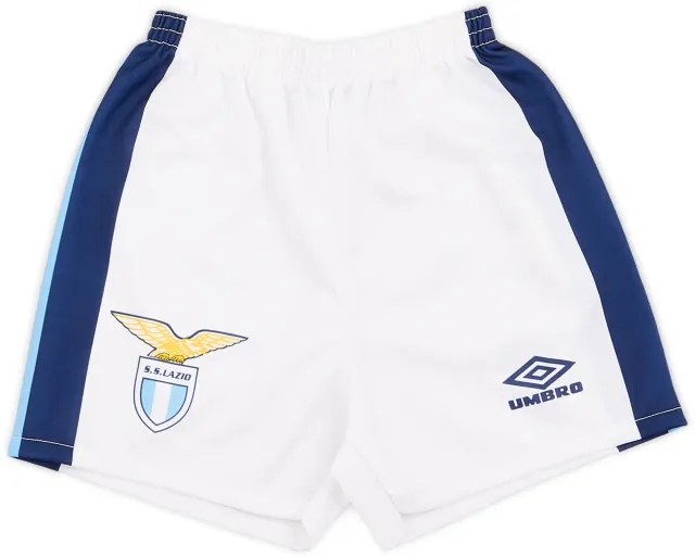 Umbro 1995-96 Lazio Home Shorts - 9/10 - (M.Boys)