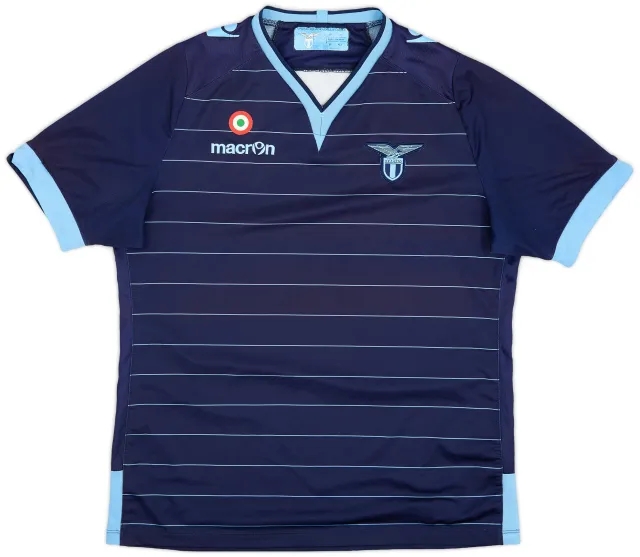 Macron 2013-14 Lazio Third Shirt - 9/10 - (XL.Boys)