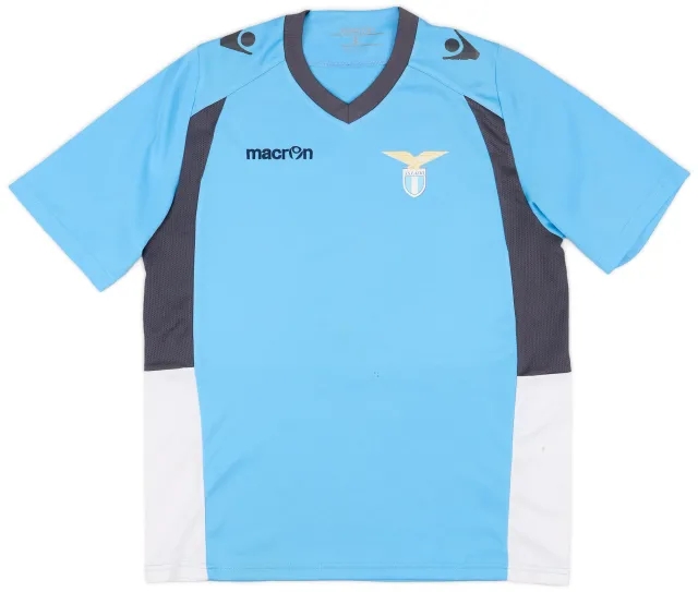 Puma 2010s Lazio Macron Training Shirt - 7/10 - (S)