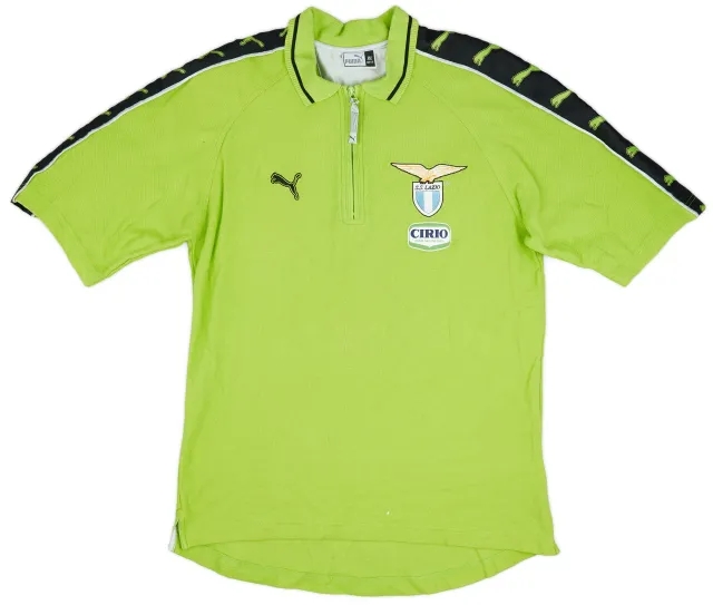 Puma 1998-00 Lazio Staff Issue 1/4 Zip Training Top - 8/10 - (XL)