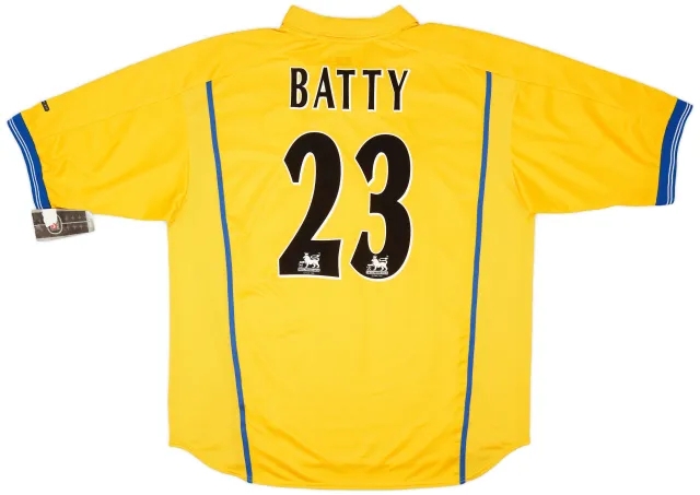 Nike 2000-02 Leeds United Away Shirt Batty #23 (XL)