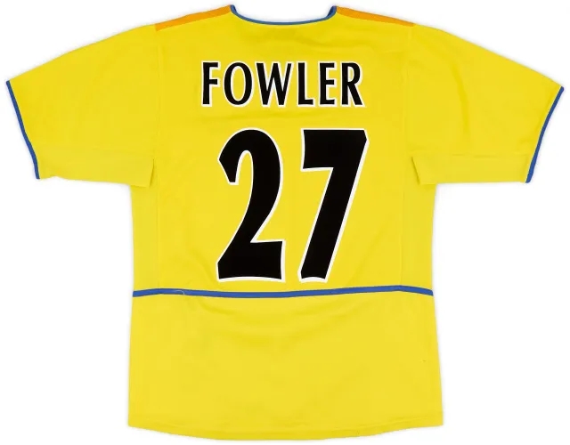 Nike 2002-03 Leeds United Away Shirt Fowler #27 - 8/10 - (S)