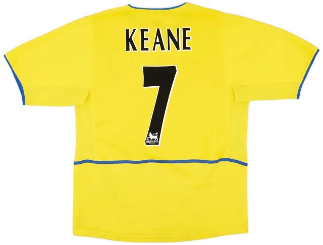 Nike 2002-03 Leeds United Away Shirt Keane #7 - 10/10 - (M)