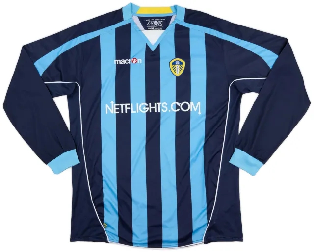 Macron 2008-09 Leeds United Away L/S Shirt - 6/10 - (3XL)