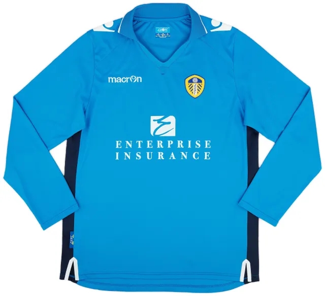 Macron 2012-14 Leeds United Away L/S Shirt - 7/10 - (XL)