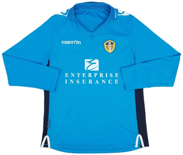 Macron 2012-14 Leeds United Away L/S Shirt - 5/10 - (L)