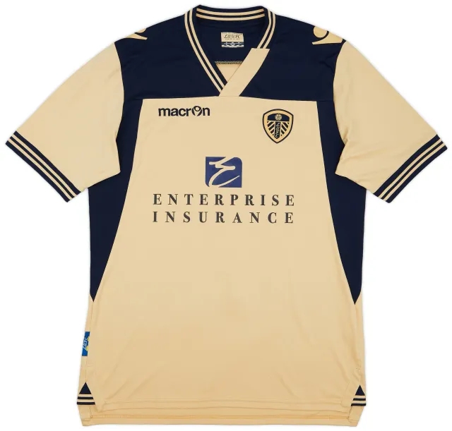 Macron 2013-14 Leeds United Away Shirt - 8/10 - (L)
