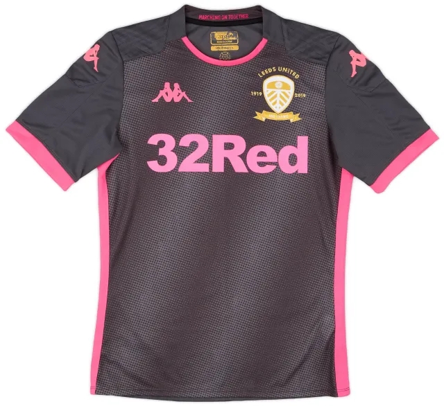 Kappa 2019-20 Leeds United Away Shirt - 9/10 - (S)