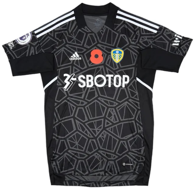 adidas 2022-23 Leeds Match Issue GK Shirt Klaesson #13