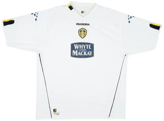 Diadora 2004-05 Leeds United Home Shirt - 8/10 - (XXL)