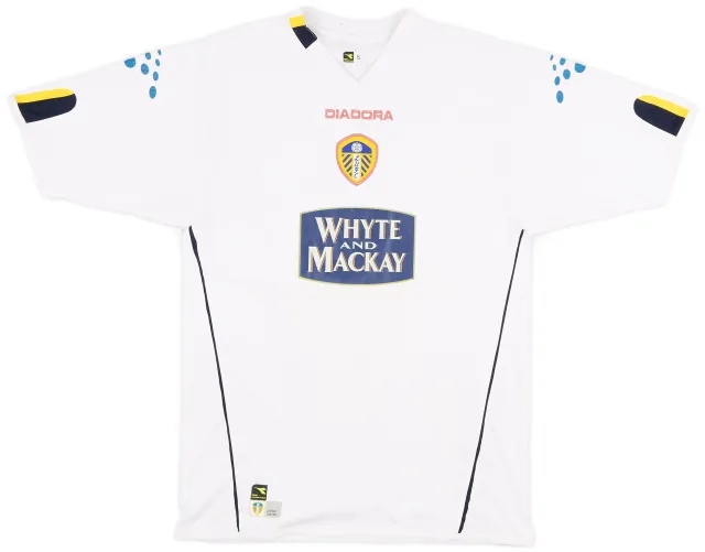 Diadora 2004-05 Leeds United Home Shirt - 4/10 - (S)