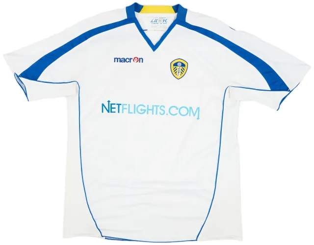 Macron 2008-09 Leeds United Home Shirt - 8/10 - (XXL)