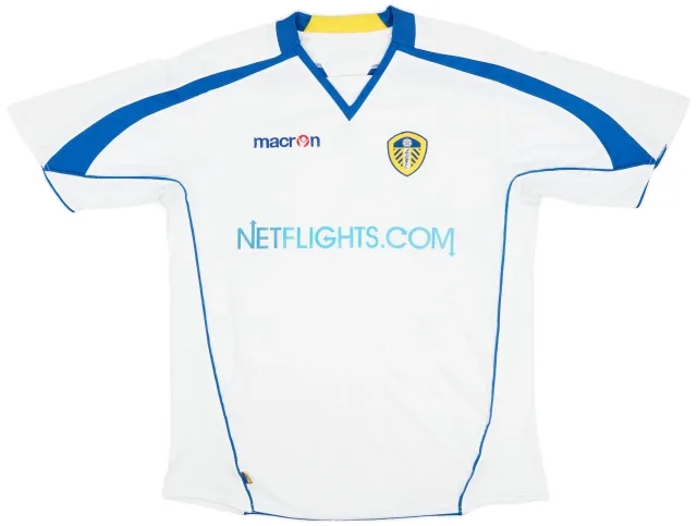 Macron 2008-09 Leeds United Home Shirt - 7/10 - (XL)