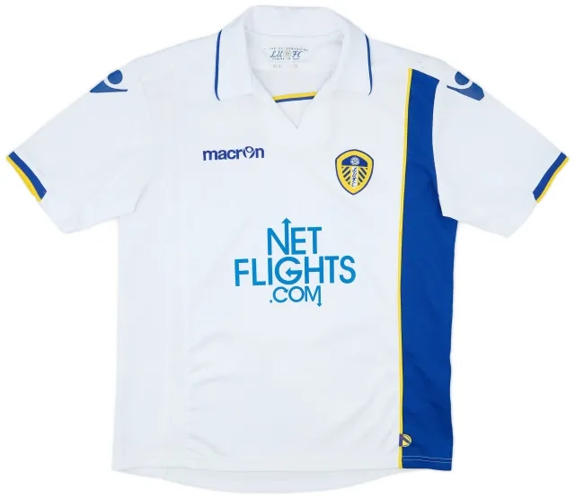 Macron 2009-10 Leeds United Home Shirt - 5/10 - (S)