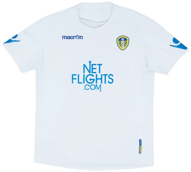 Macron 2010-11 Leeds United Home Shirt - 5/10 - (L)