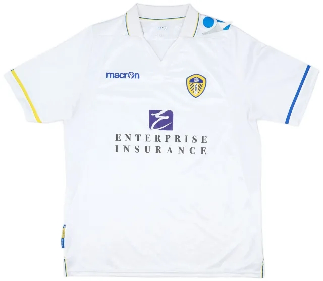 Macron 2011-12 Leeds United Home Shirt - 5/10 - (XXL)