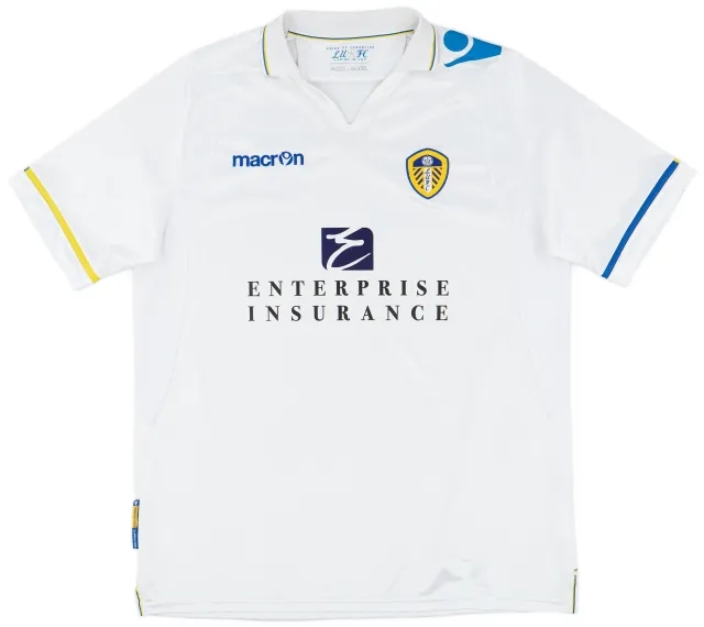 Macron 2011-12 Leeds United Home Shirt - 9/10 - (XXL)