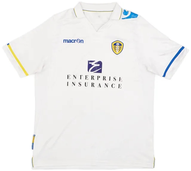 Macron 2011-12 Leeds United Home Shirt - 5/10 - (XL)