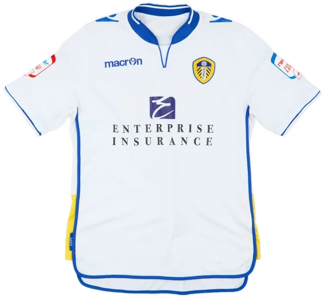 Macron 2012-13 Leeds United Home Shirt #8 - 7/10 - (L)