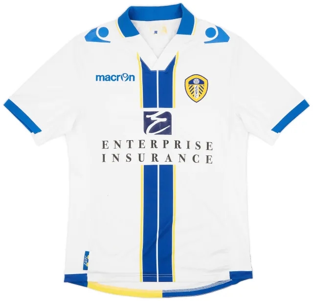 Macron 2013-14 Leeds United Home Shirt - 7/10 - (S)