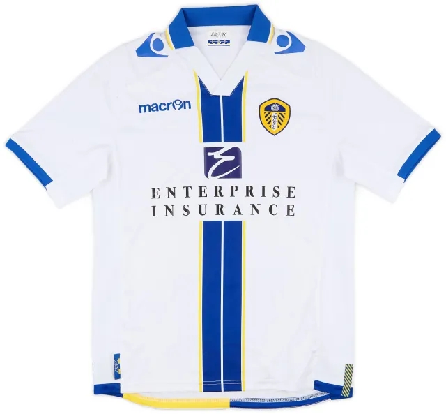 Macron 2013-14 Leeds United Home Shirt - 6/10 - (S)
