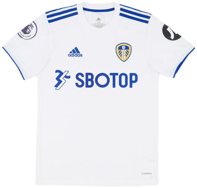 adidas 2020-21 Leeds United Home Shirt - 8/10 - (XS)