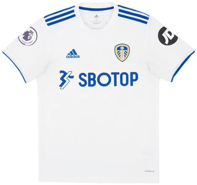 adidas 2020-21 Leeds United Home Shirt - 9/10 - (S)