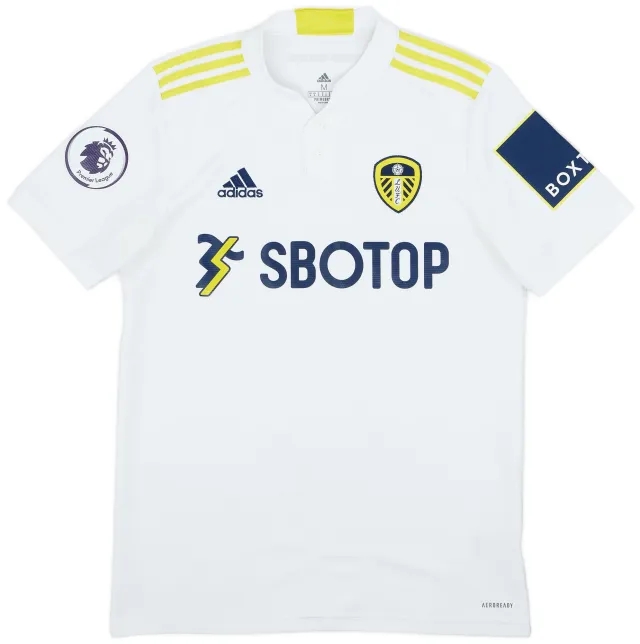 adidas 2021-22 Leeds United Home Shirt - 8/10 - (M)