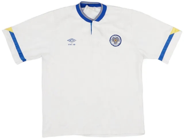 Umbro 1990-91 Leeds United Home Shirt - 6/10 - (L)